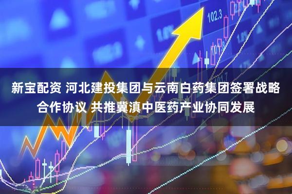 新宝配资 河北建投集团与云南白药集团签署战略合作协议 共推冀滇中医药产业协同发展