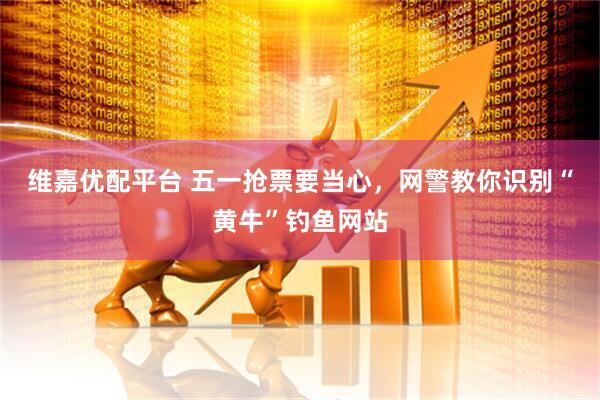 维嘉优配平台 五一抢票要当心，网警教你识别“黄牛”钓鱼网站